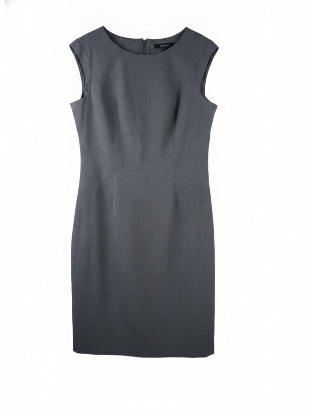 The Limited 90's Classic Grey Cap-Sleeve Sheath Dress Size 16